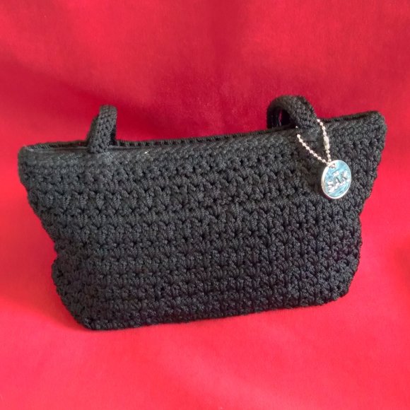 The Sak Black Crochet Purse - Picture 1 of 5